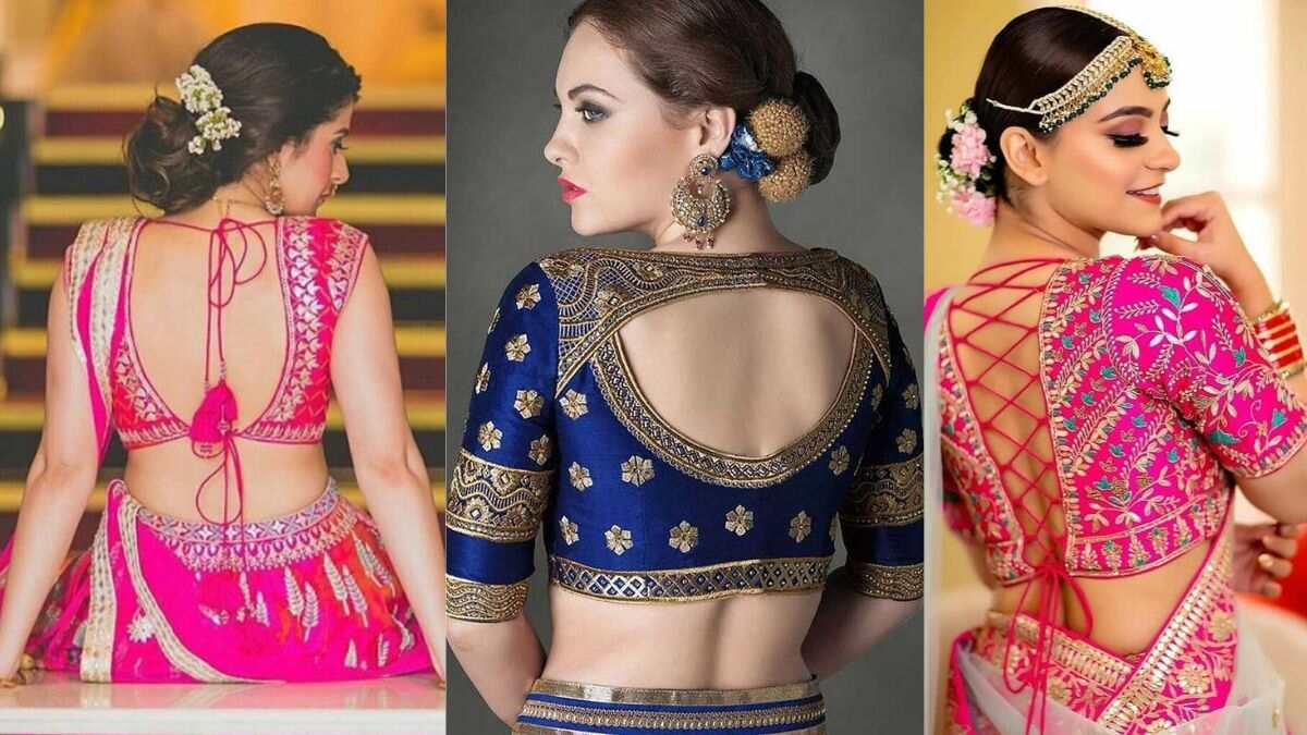 Fancy Blouse Design Back Side: बेहद स्टाइलिश है इन ब्लाउज का डिजाइन, पहनेंगी तो गिरेगी हर पार्टी फंक्शन पर बिजलियां